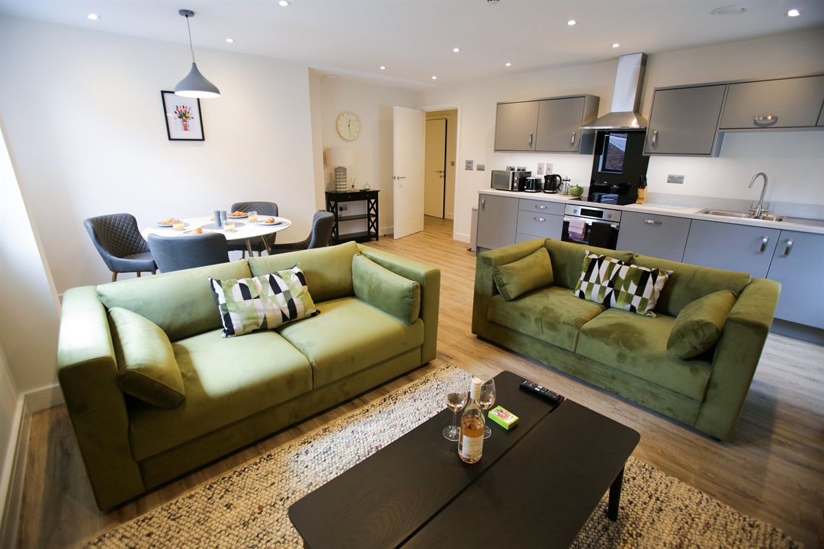 Open Plan Living/Dining/Kitchen