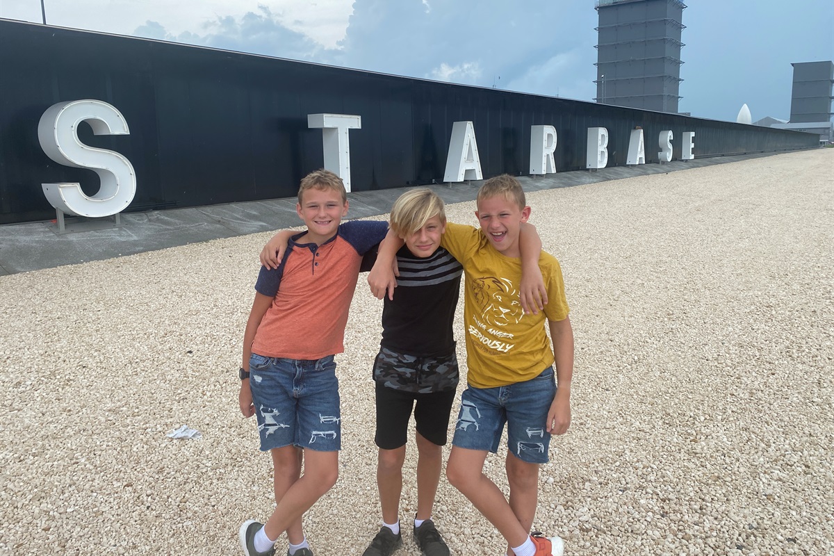 Space X is a short drive away