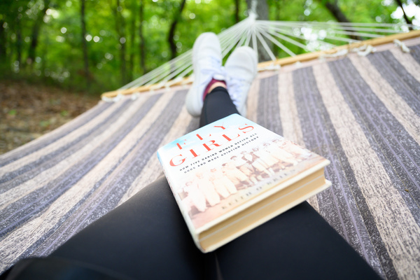 Unwind under the tree covered canopy.