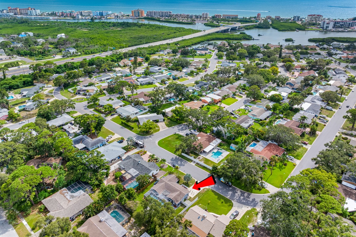 Aerial View of the Neighborhood