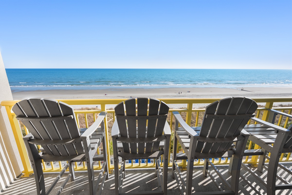 Amazing View from the Balcony!