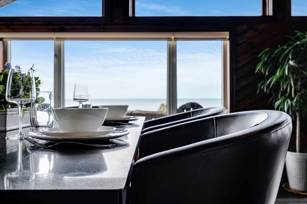 Kitchen with Dining Island