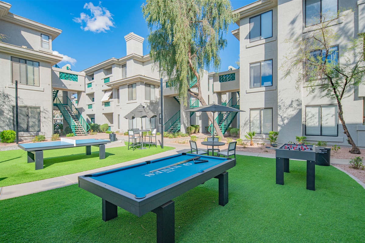outdoor game area