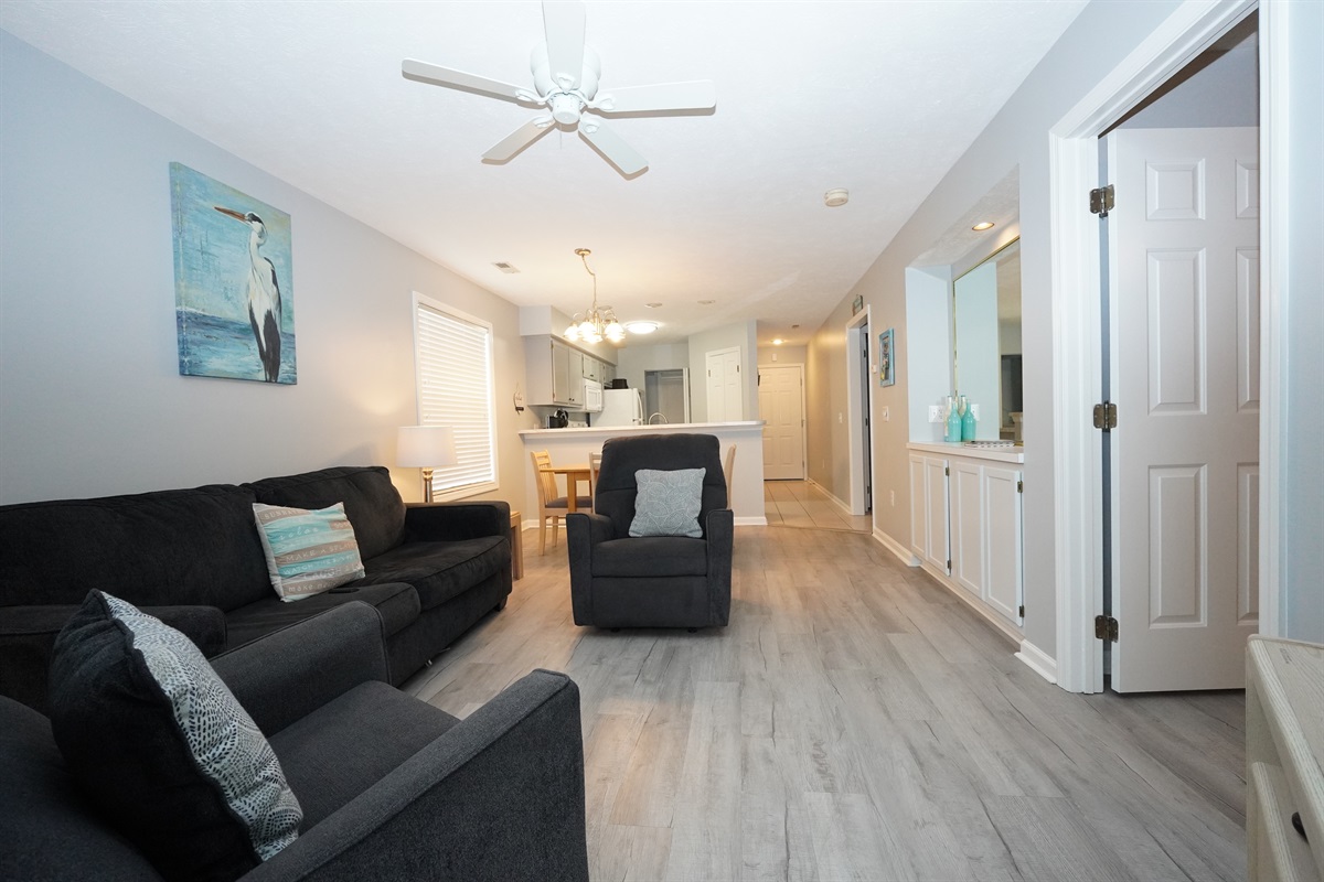 Open floor plan