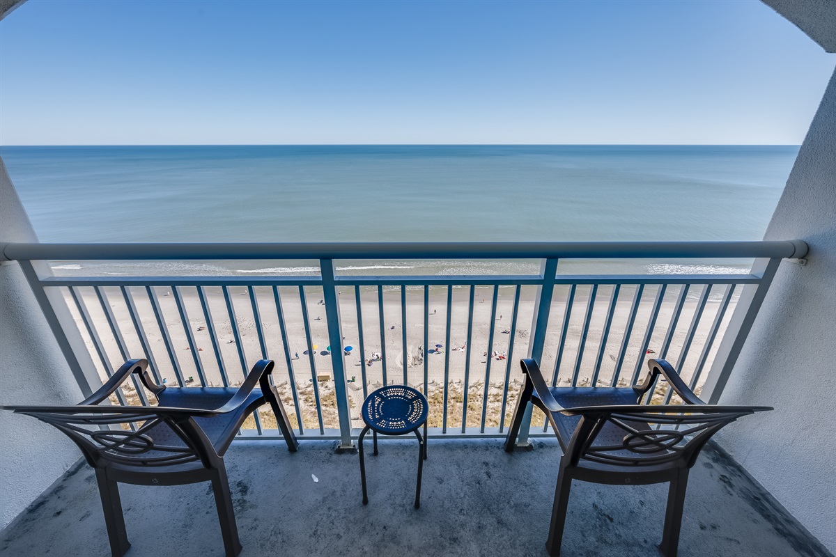 Breathtaking Views from Balcony!