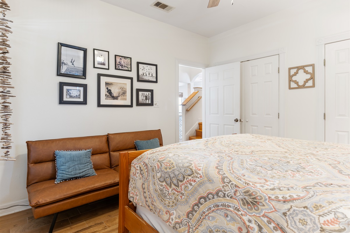downstairs bedroom