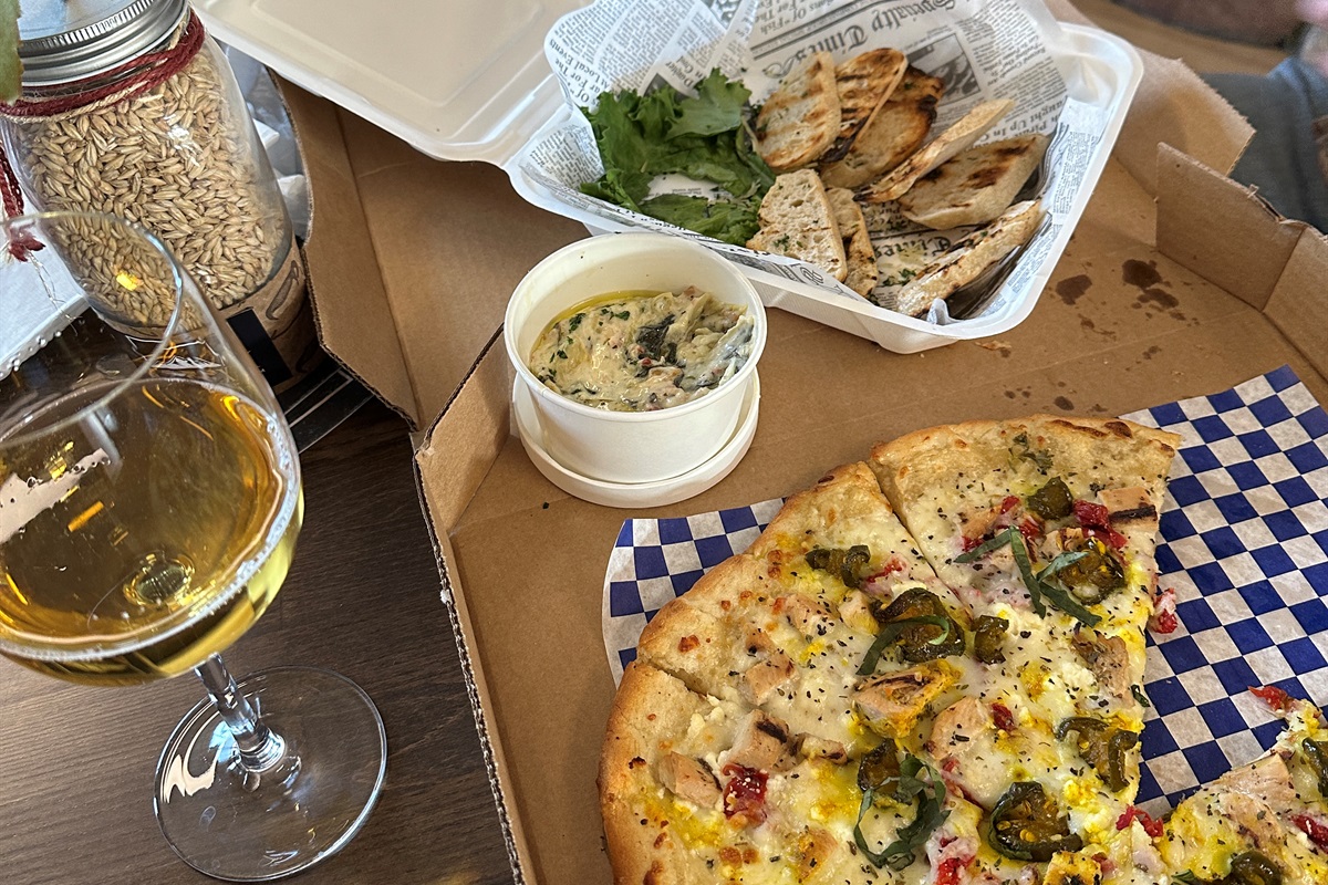 Great food at Wild Woman’s, just 2 units down!