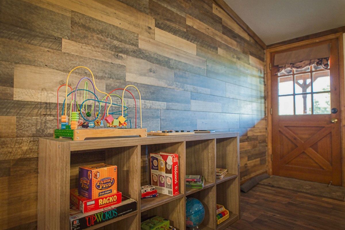 Cozy up with a book or enjoy a family game night