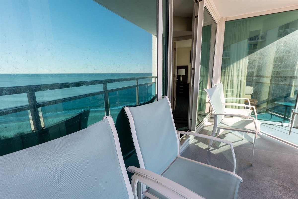 Amazing View from the Balcony!