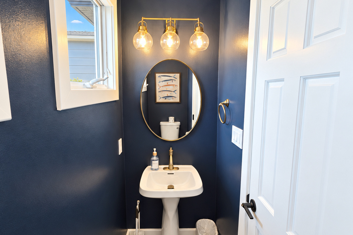 Half bathroom third floor