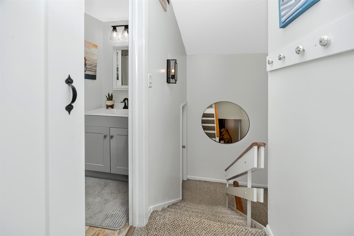 Top floor bath