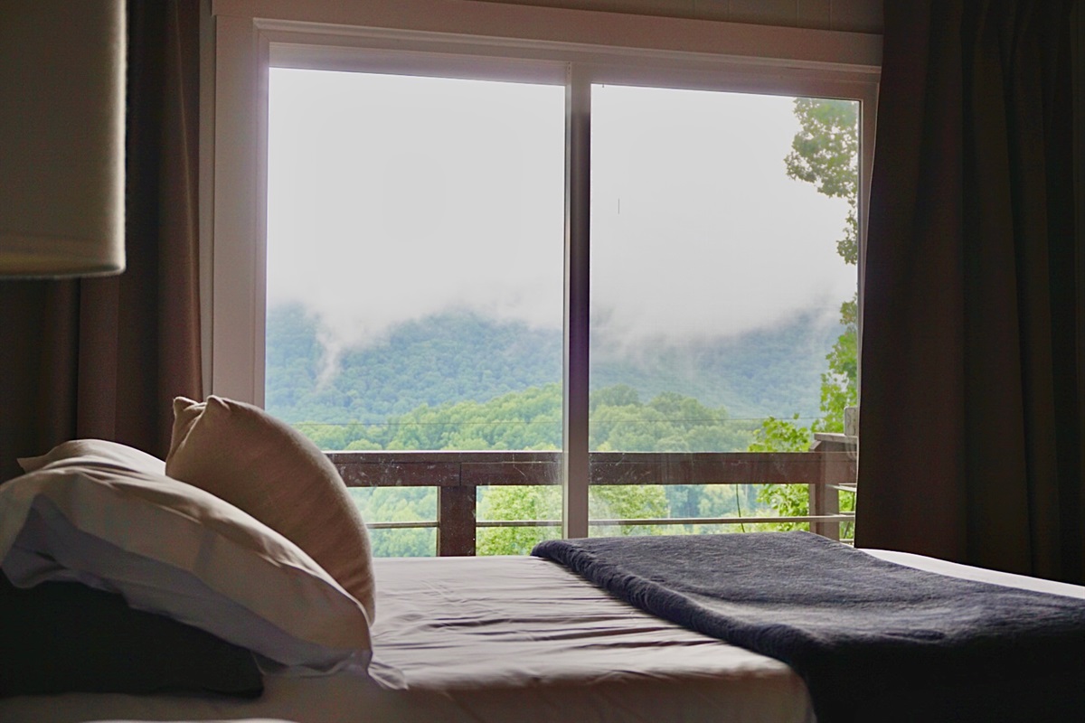 Imagine yourself sipping your morning coffee, enjoying the fresh mountain air from your private balcony.