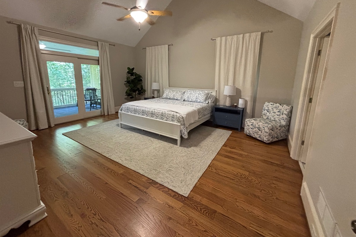 Master Bedroom with King Bed