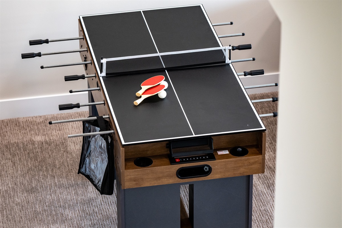 Mini Ping Pong and Foosball