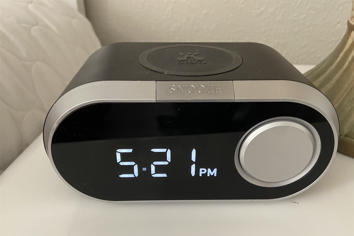 Alarm Clock and a charging station...just set your iPhone on top