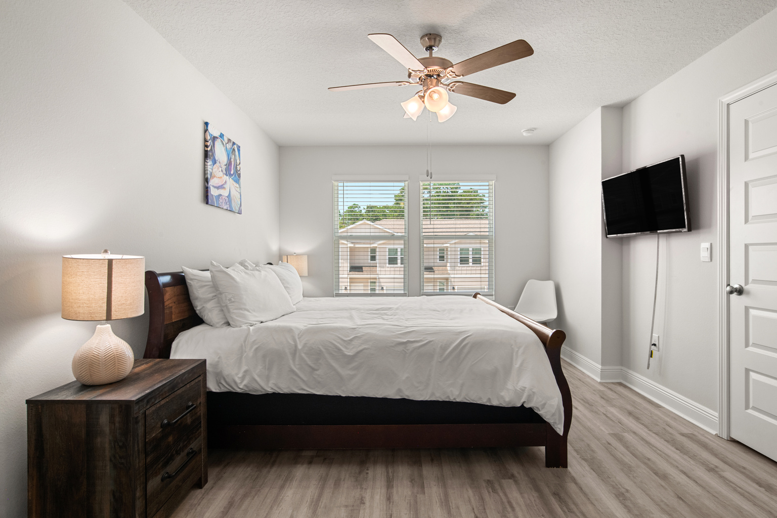 Relax and watch a favorite movie or show.