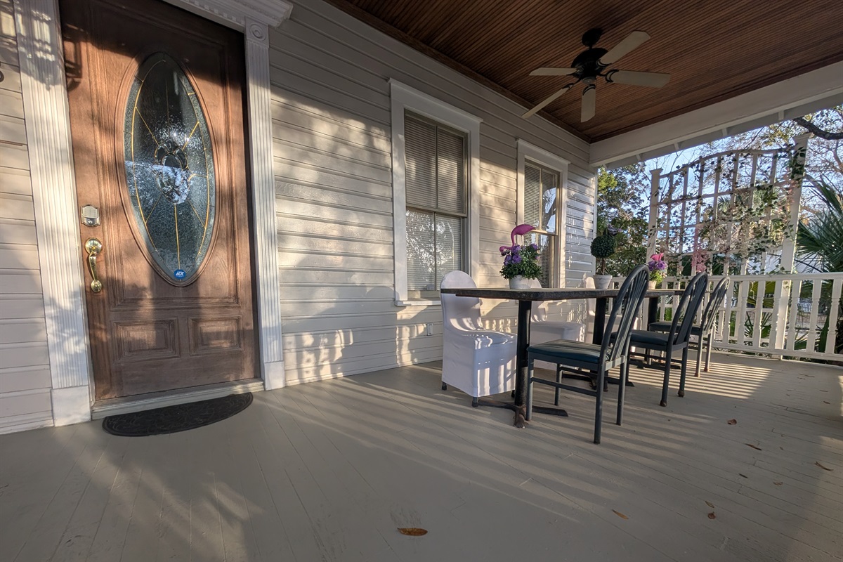 Front wrap around porch