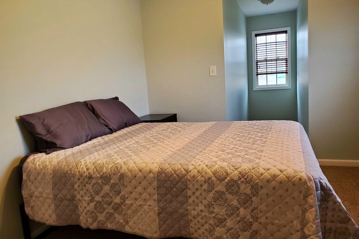 Ceiling fan, walk in closets and plenty of lighting. Get lost in the memory foam mattress while reading your favorite book or working from home. We've got everything you need, including remote work space and high speed Wi-Fi.