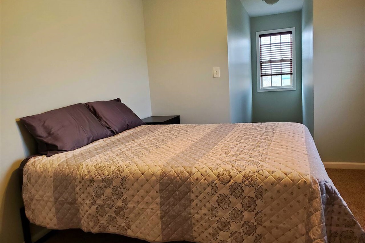 Ceiling fan, walk in closets and plenty of lighting. Get lost in the memory foam mattress while reading your favorite book or working from home. We've got everything you need, including remote work space and high speed Wi-Fi. 