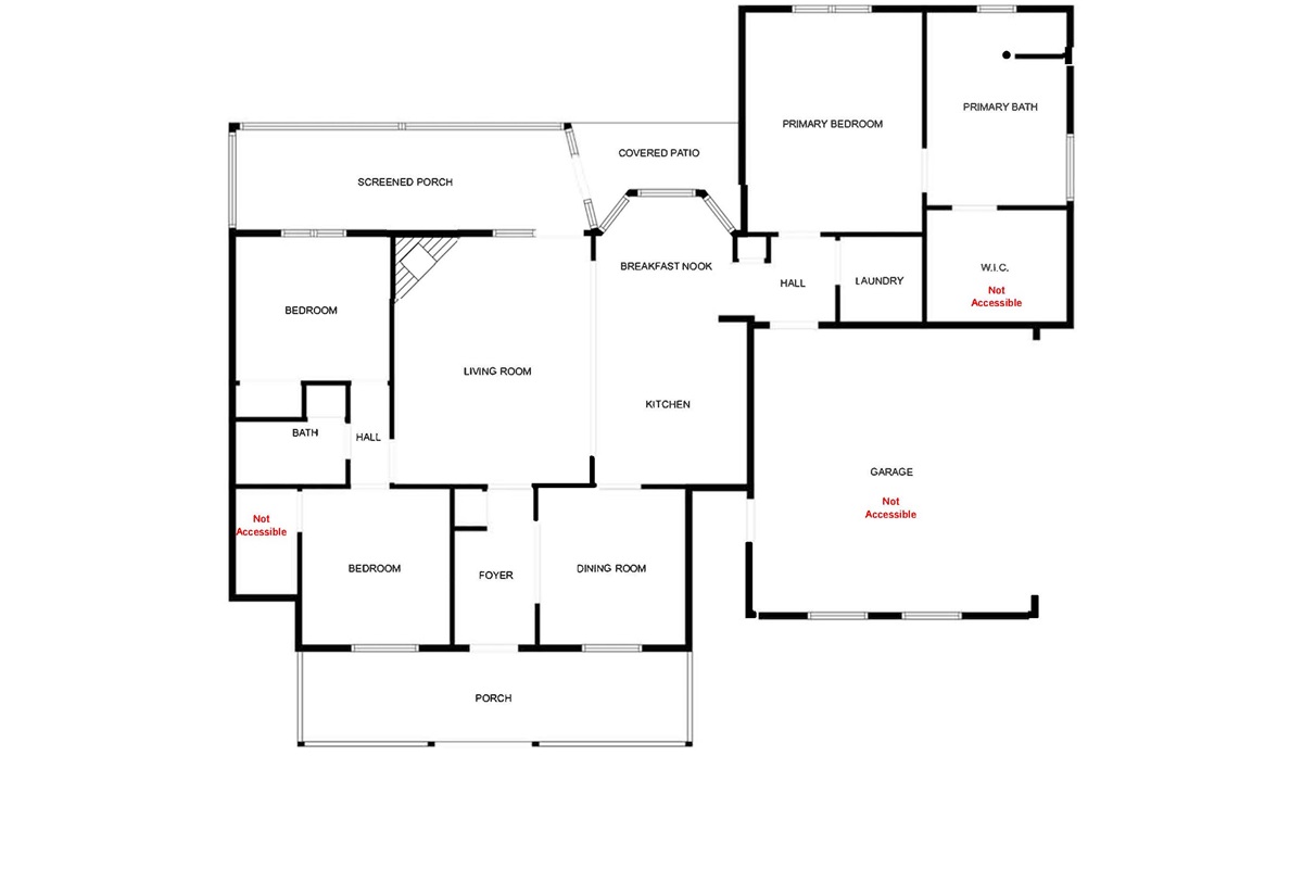 Spacious, open layout with room for everyone to relax and recharge- see how everything flows in this easy floor plan.