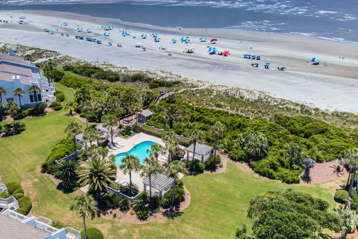Beach Club Villas pool and beach | Oceans 22 | 22 Beach Club Villas, Wild Dunes | IOP Escapes