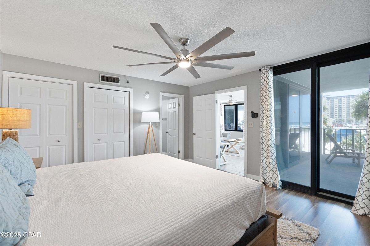 Gulf-Front Primary Bedroom