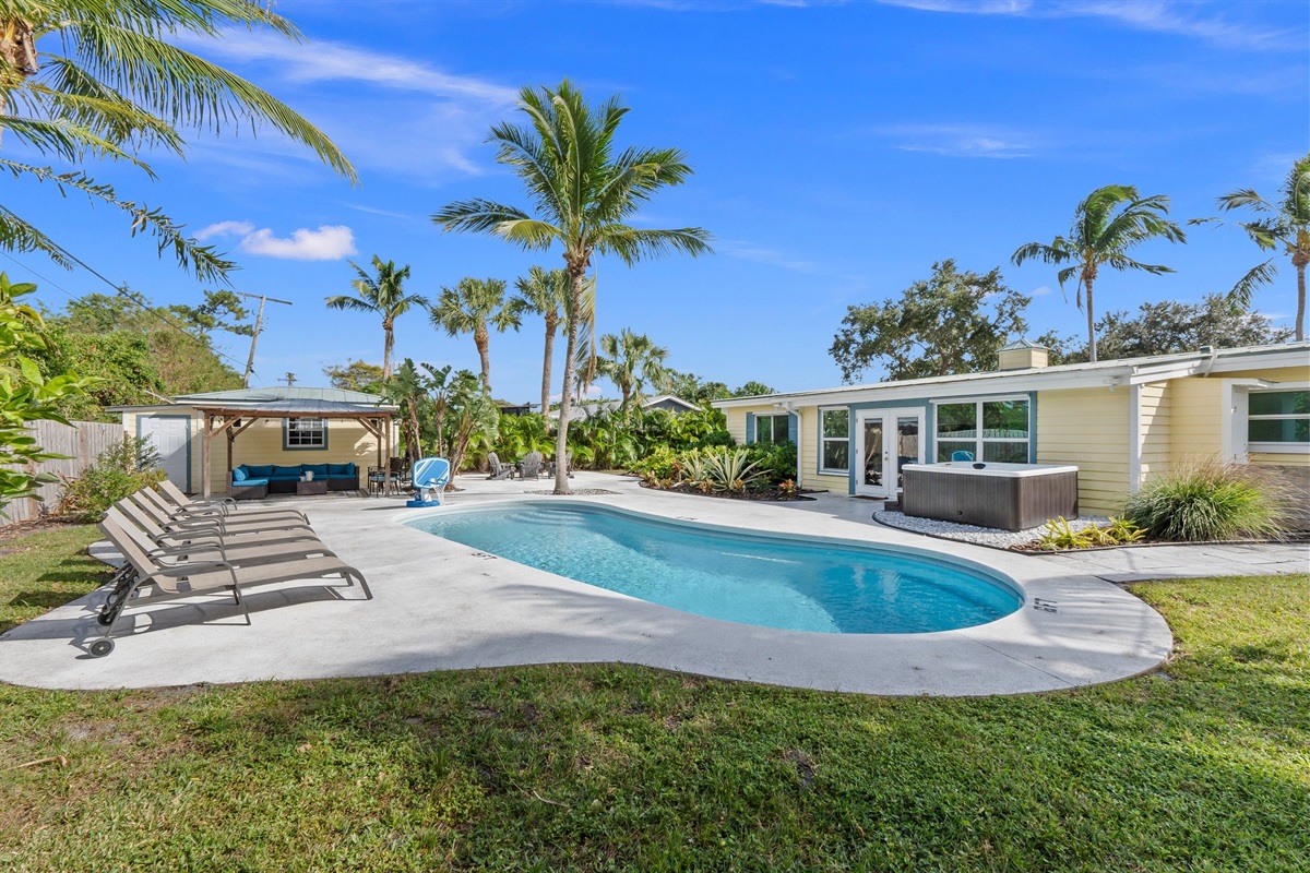 backyard oasis