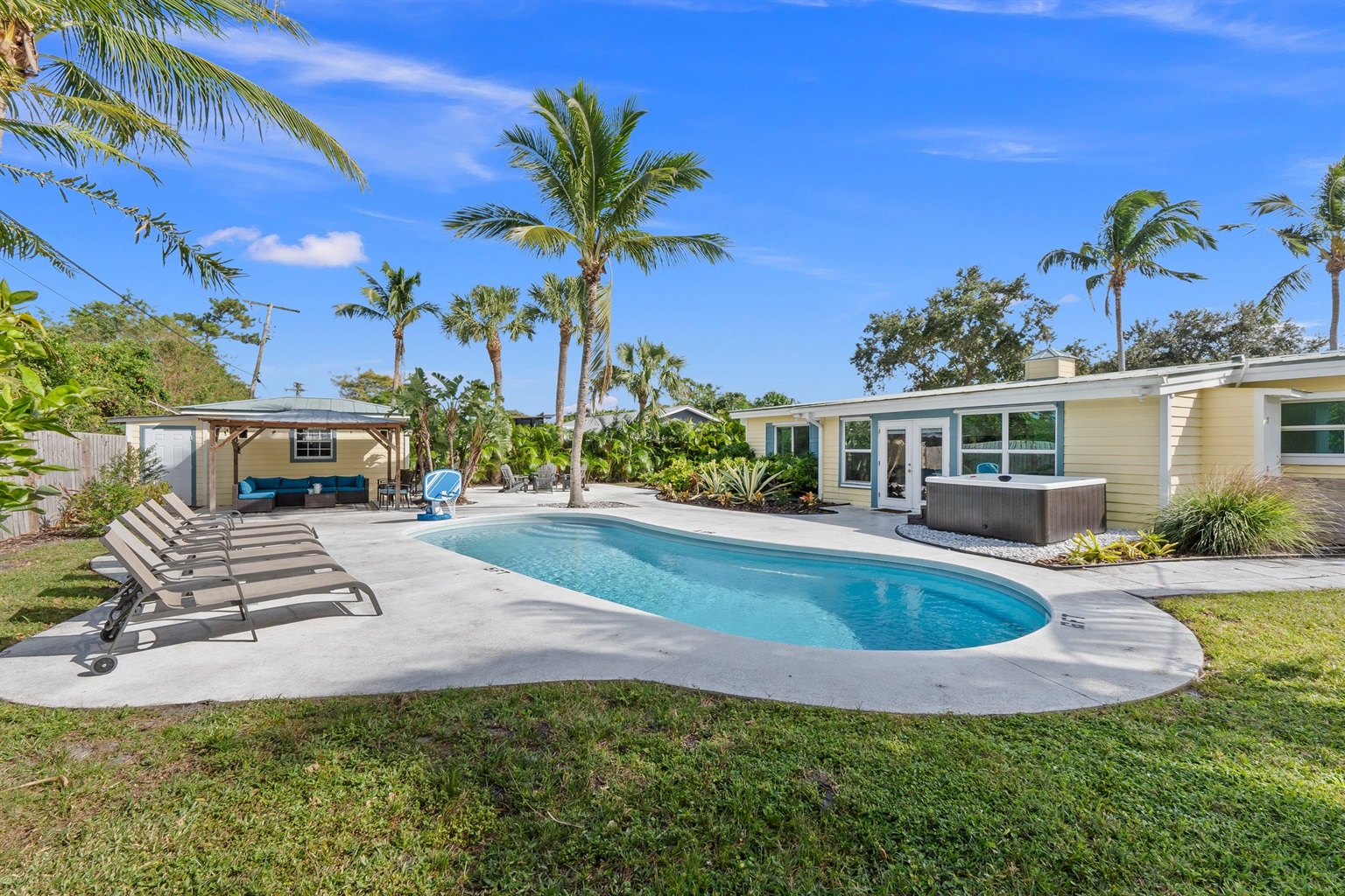 backyard oasis