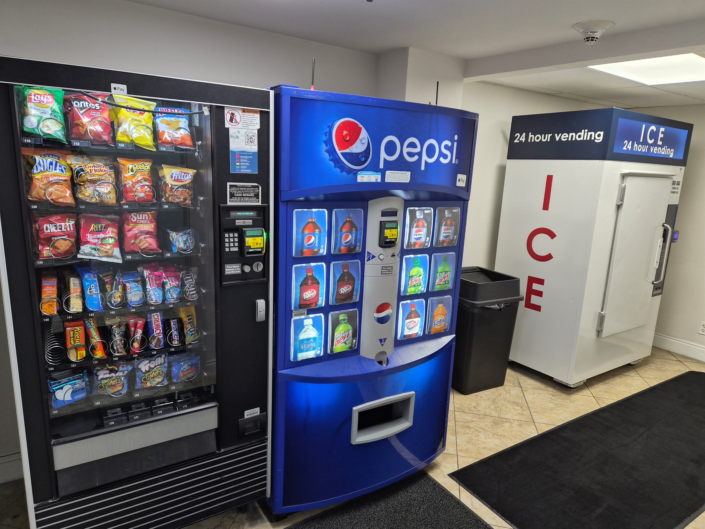 2nd floor vending machines