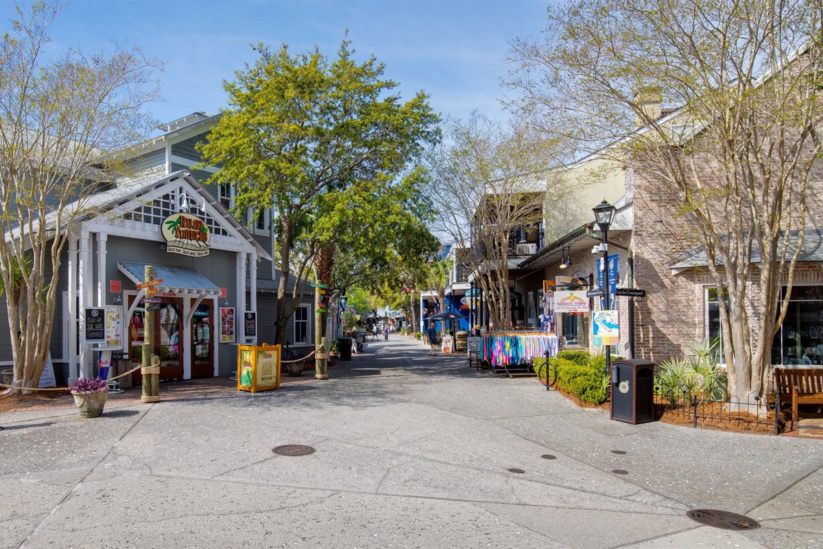 The Village also has lots of boutique shopping!