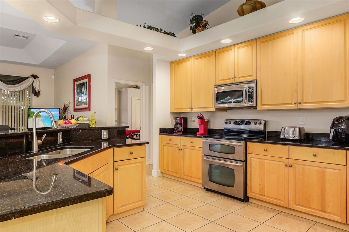 Villa Rosa - Fully equipped Kitchen with all your needs!