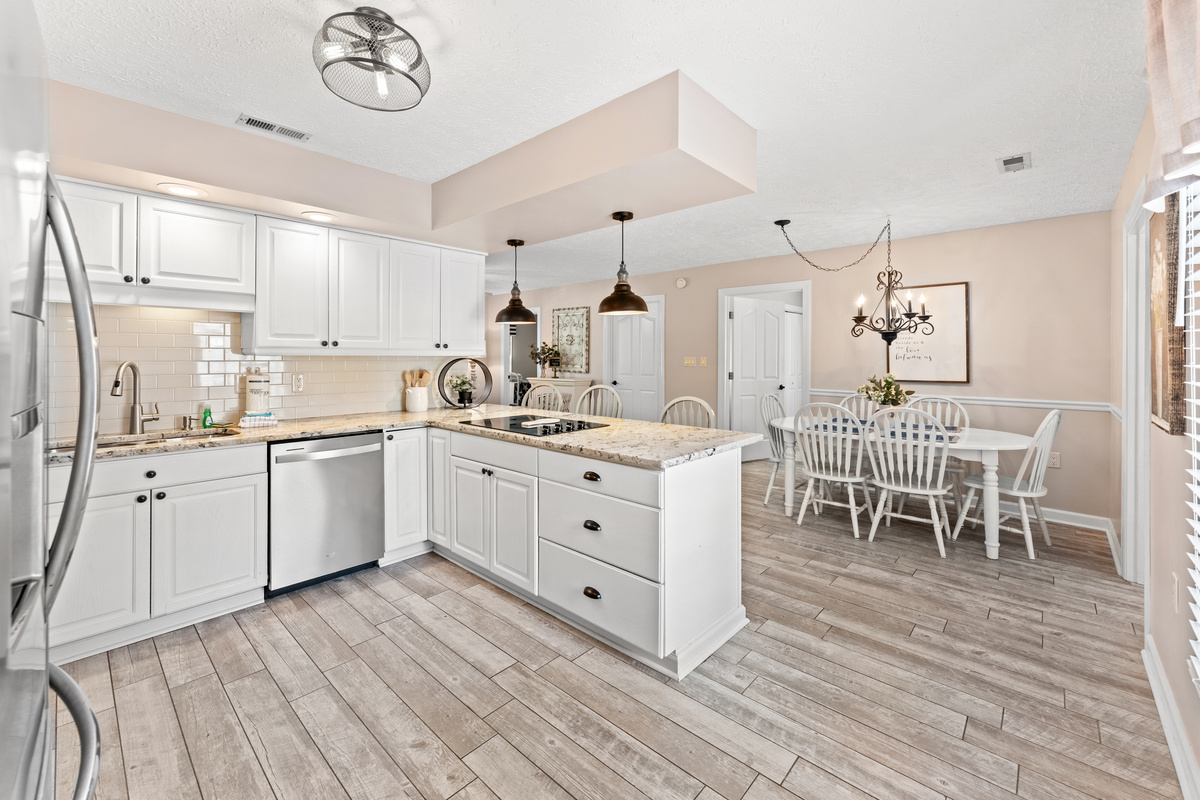 Granite Top Counters, New Appliances