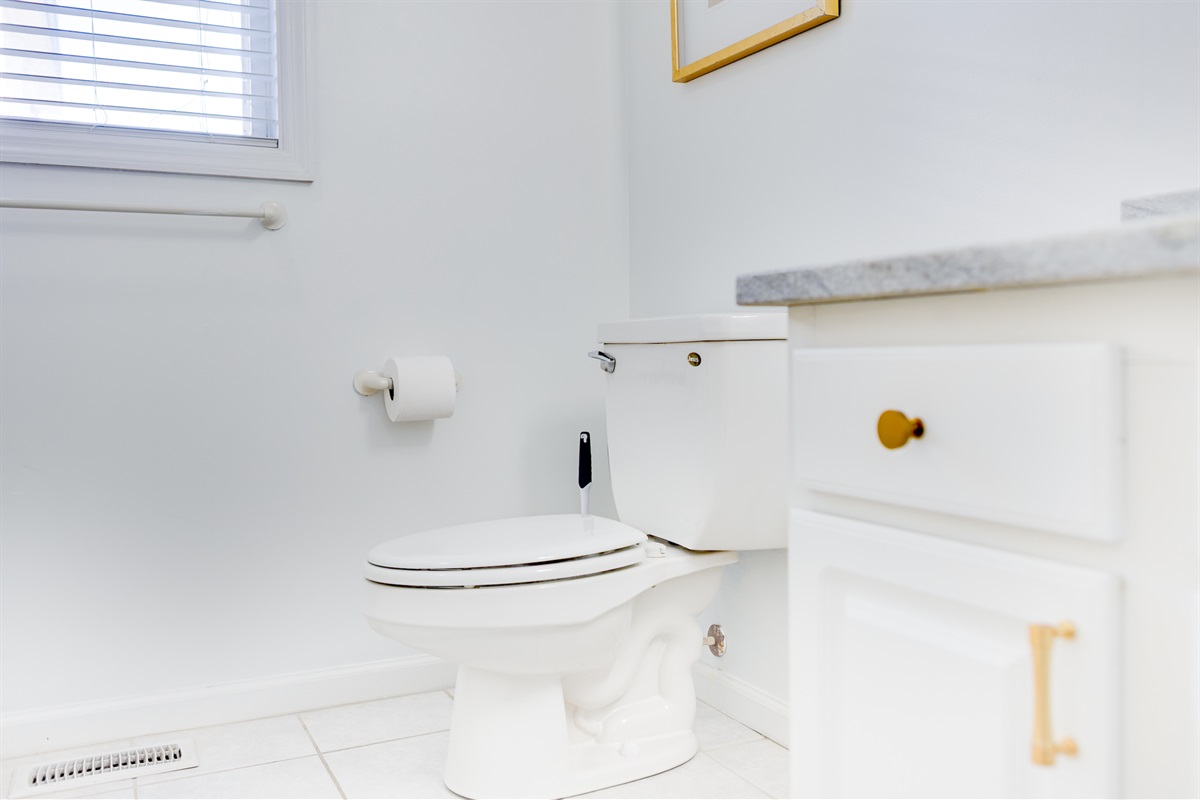 Master bathroom &mdash; Bright and spotless