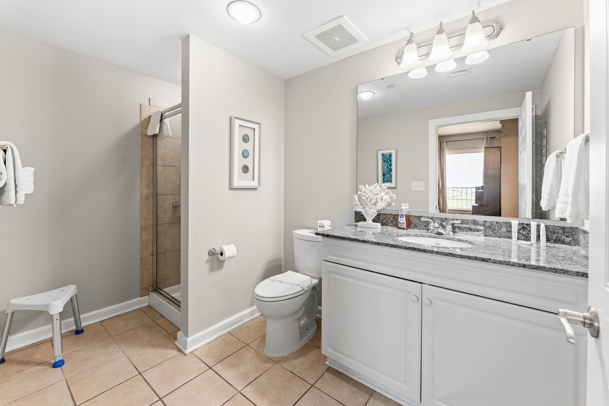 2nd Bathroom with stand alone shower