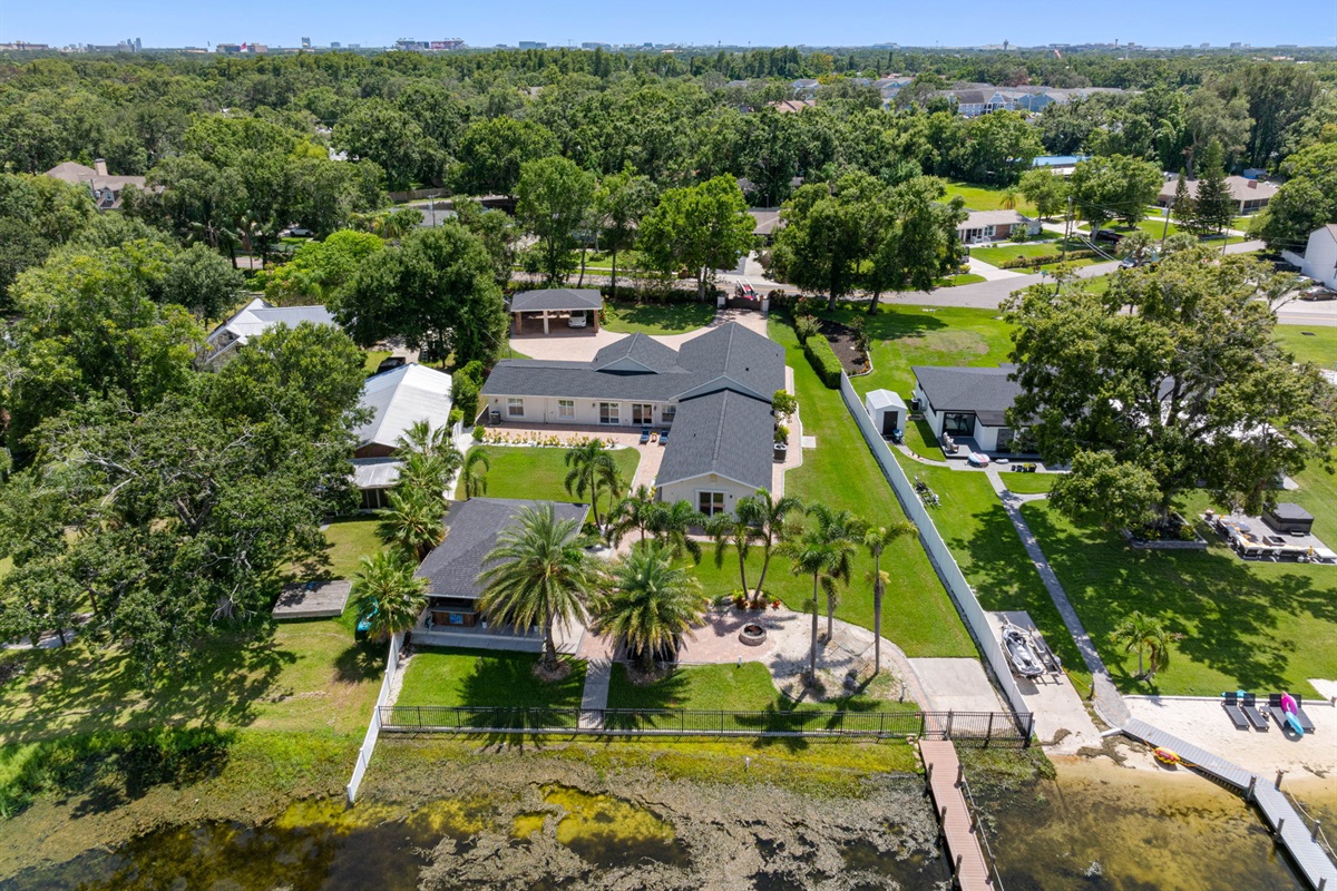 Aerial View of the Neighborhood