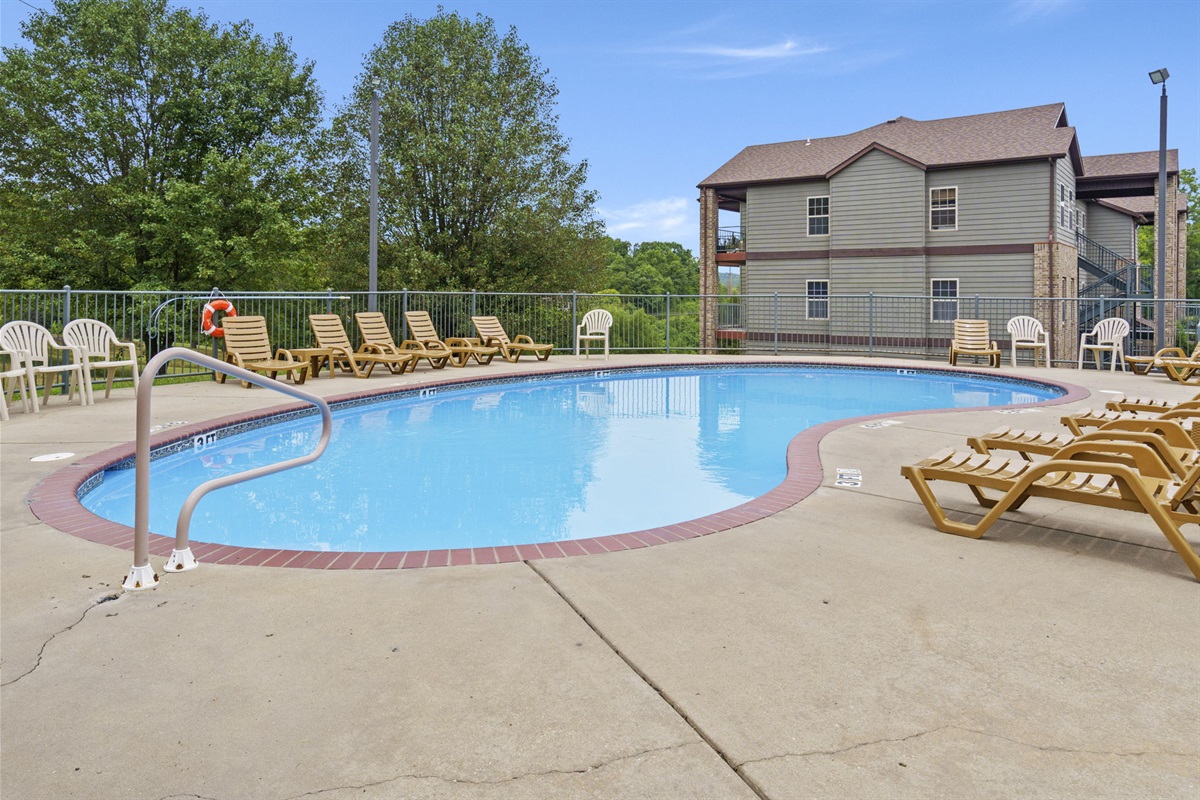 Relax at one of the community pools!