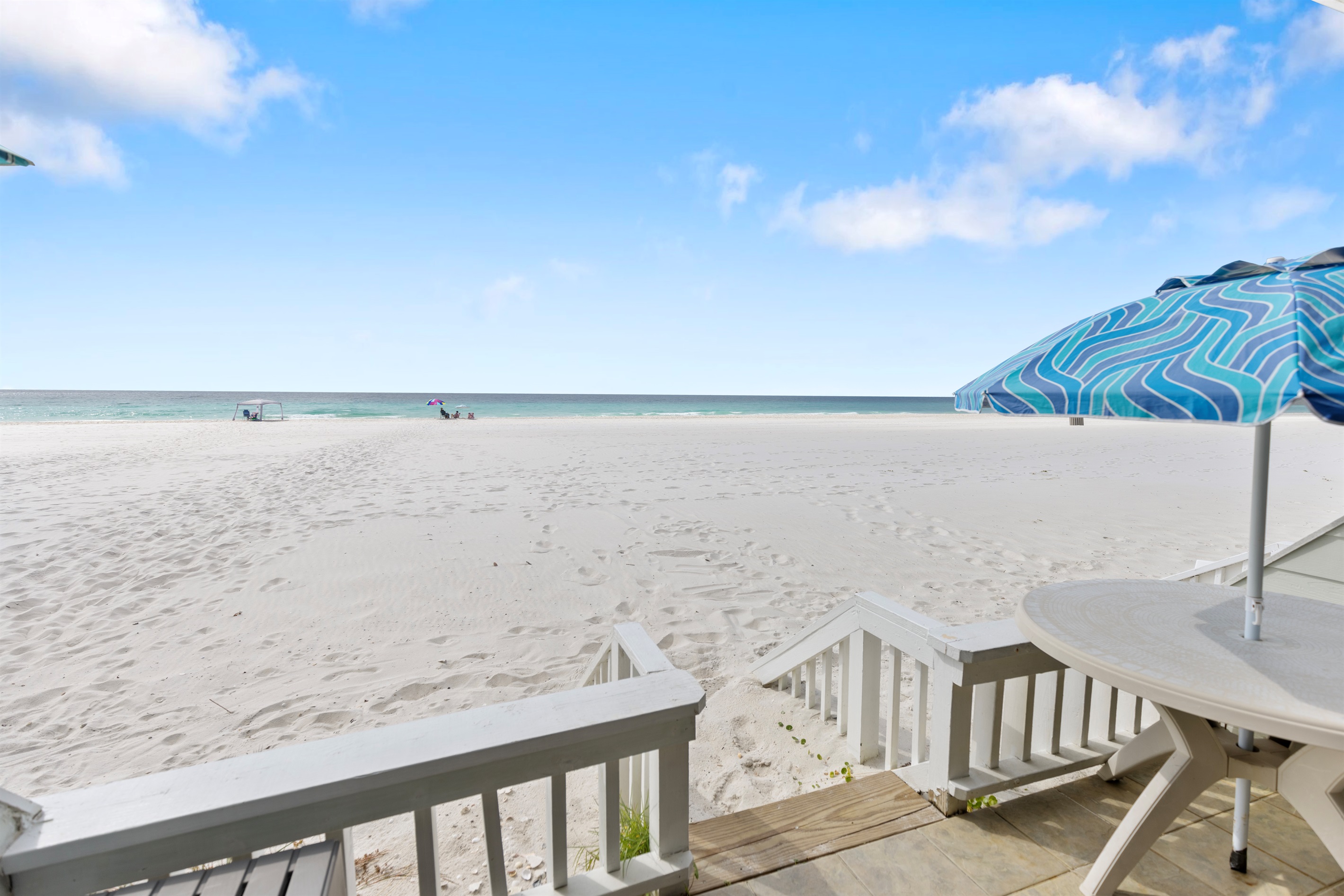 Direct Walk on to Sand!