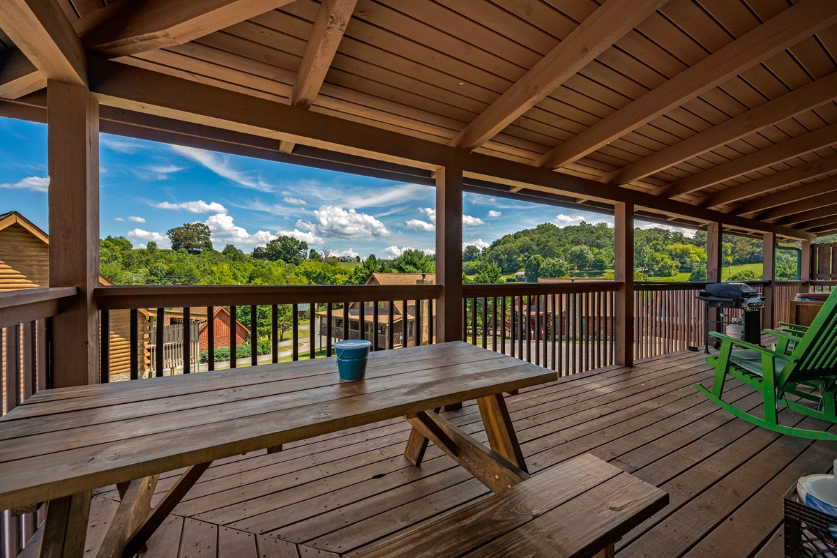 Enjoy meals, drinks, or just the fresh air on the patio