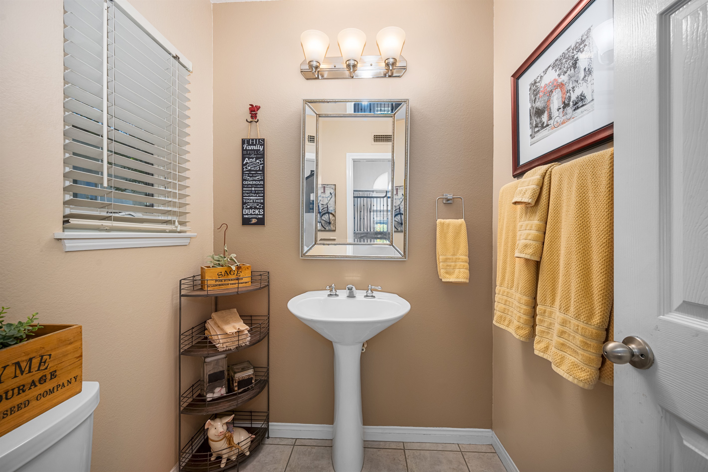 Downstair’s Half Bath