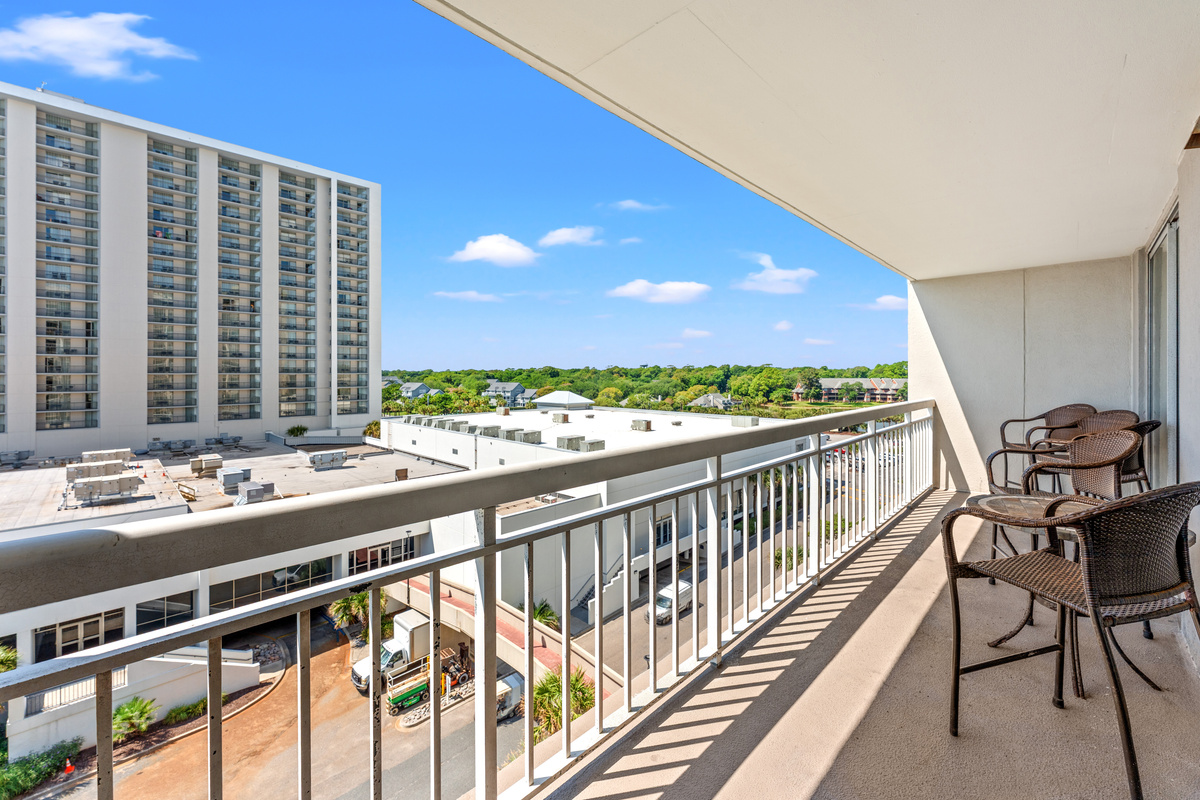 One of the balconies, just sit back and enjoy