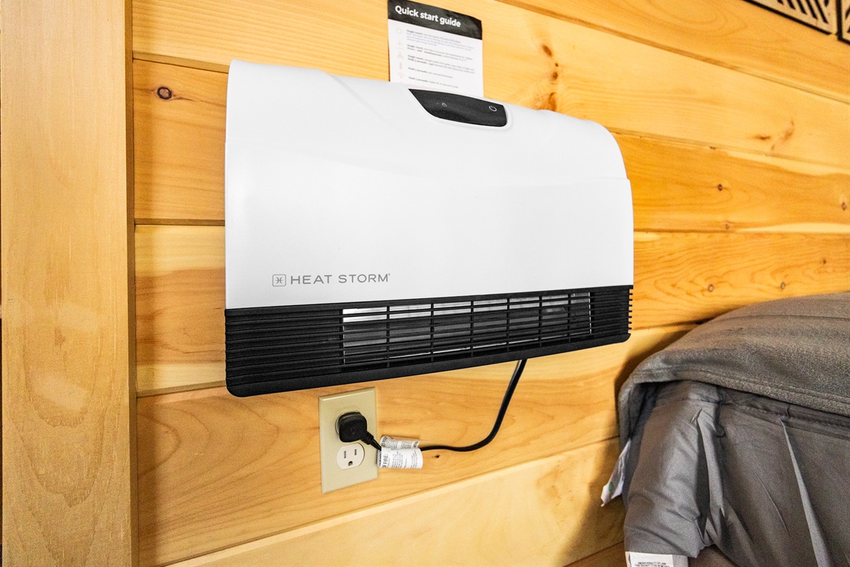 Each bedroom with additional heaters