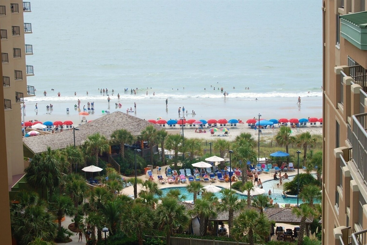 Ocean View from the Balcony