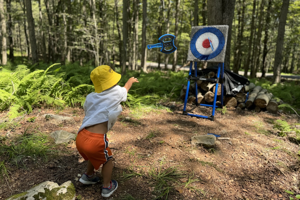 “Axe, aim, and adventure — outdoor fun for every age.”