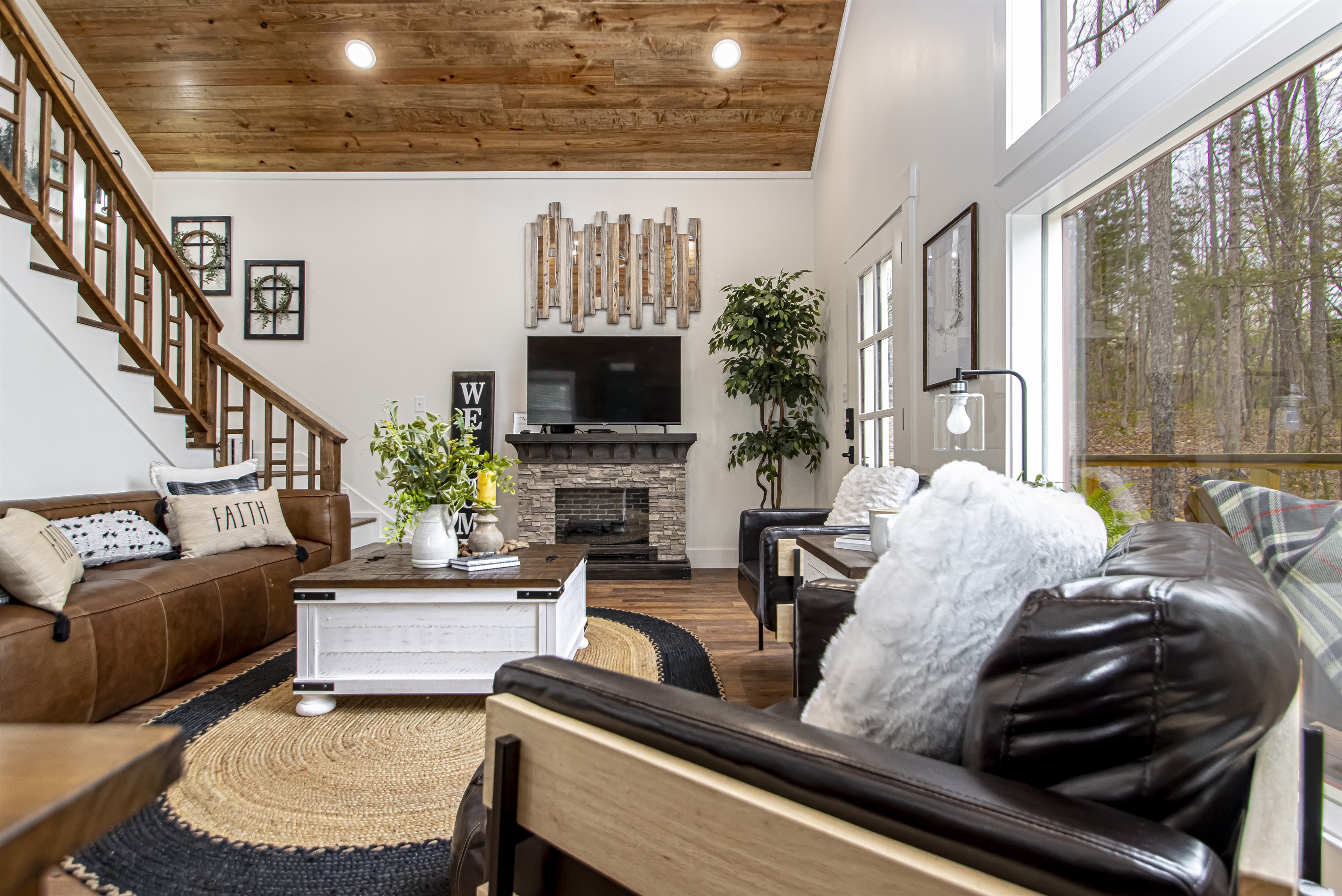 Living Room Fire Place