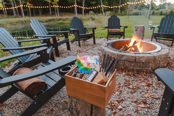 S'mores by the campfire