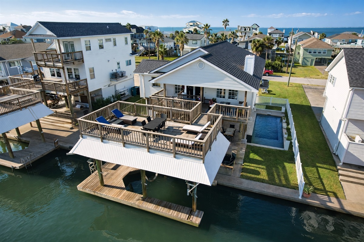 Aerial view of Casa MariMar