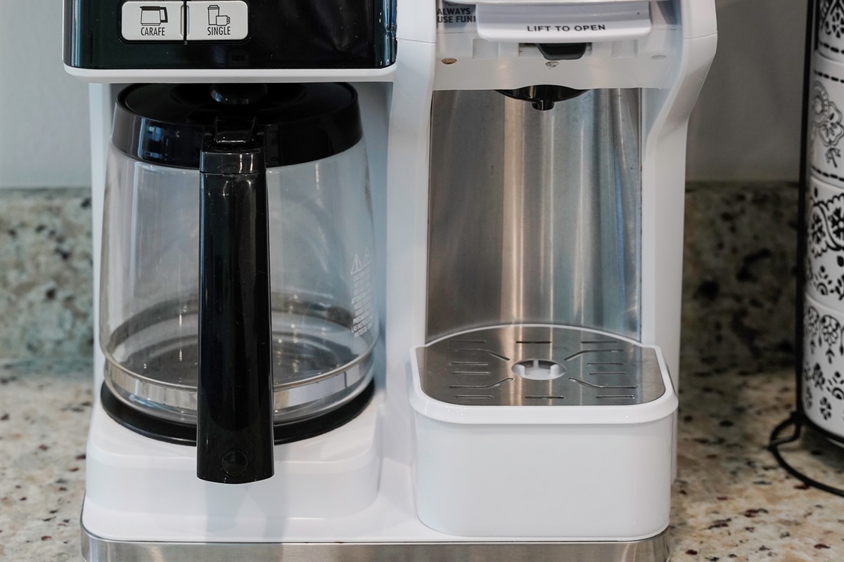 Enjoy a cup of coffee 
