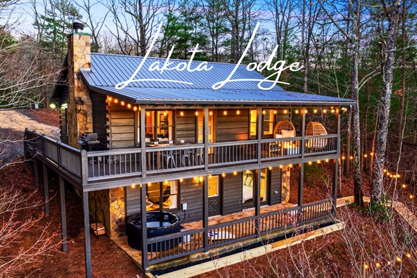 Welcome to Lakota Lodge! Gather in the spacious living room for family time, board games, or simply unwinding by the wood burning fire place.