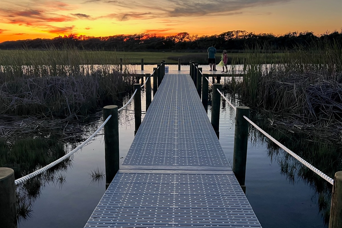 Life on the dock never gets old!