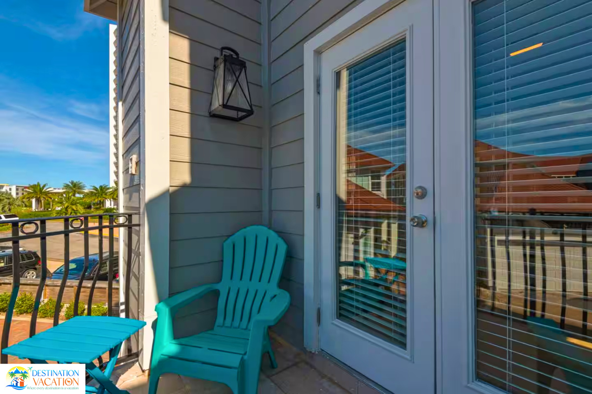 Step outside and enjoy your private coastal balcony.